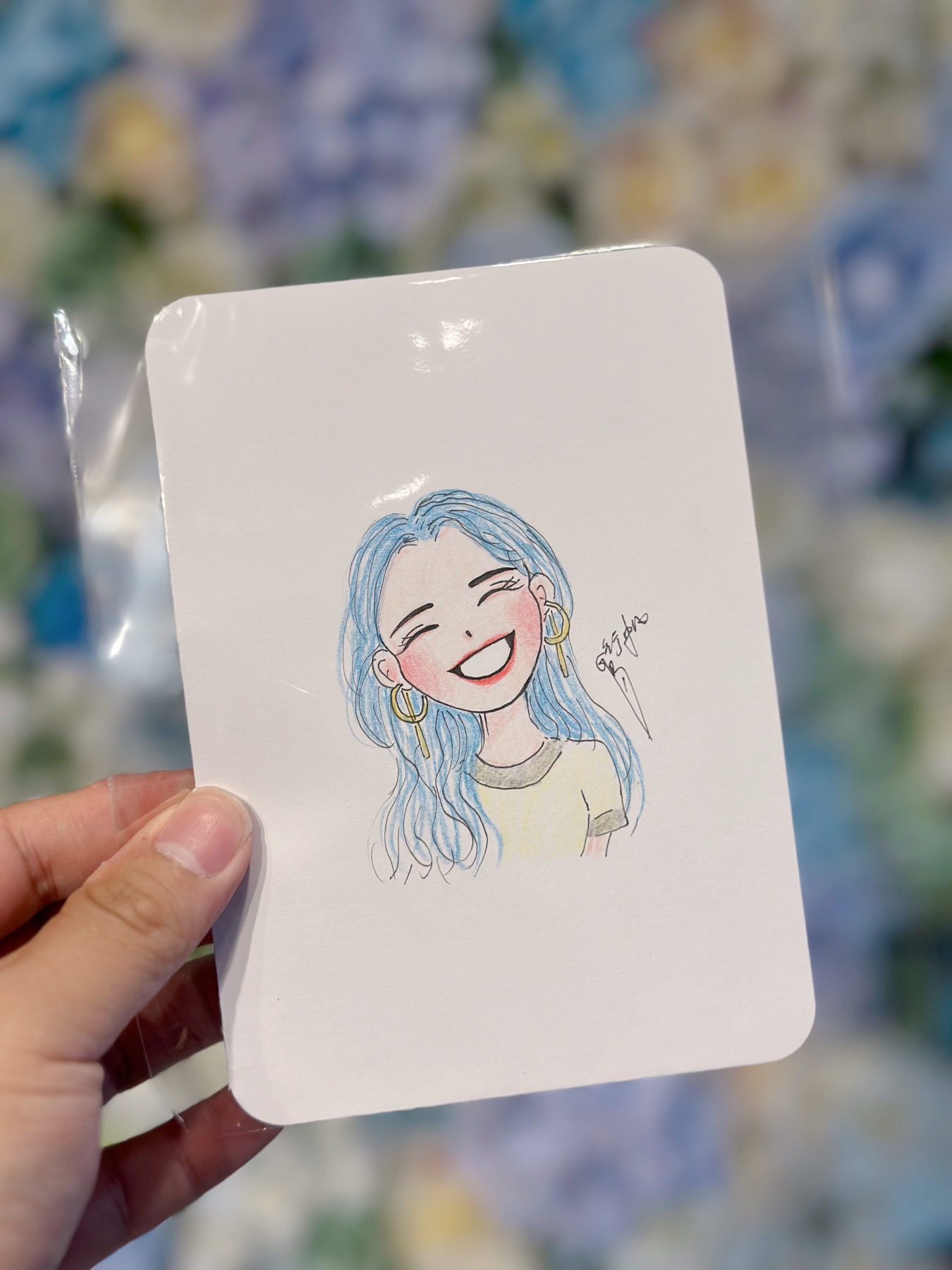 婚禮色鉛筆畫家作品 20