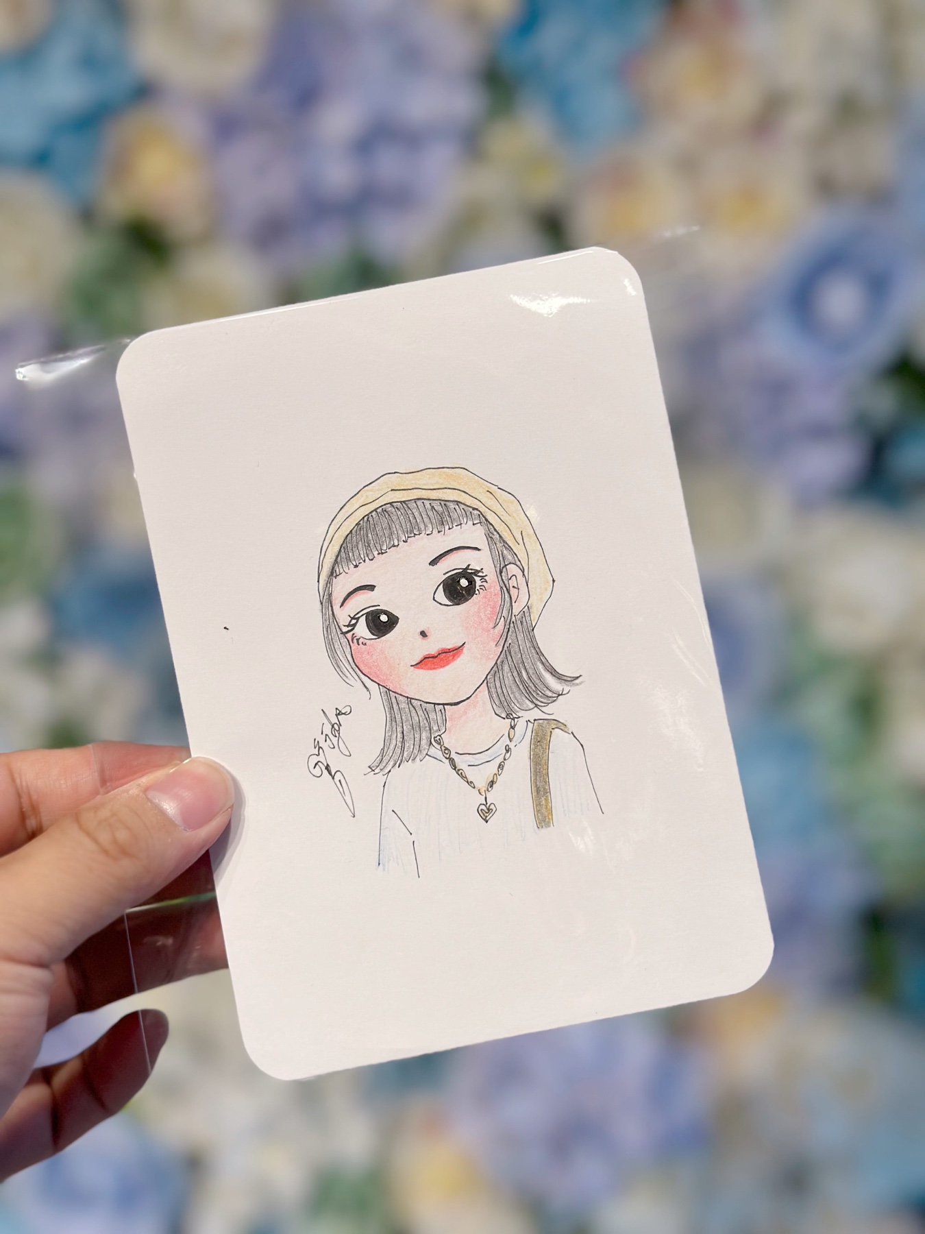 婚禮色鉛筆畫家作品 21