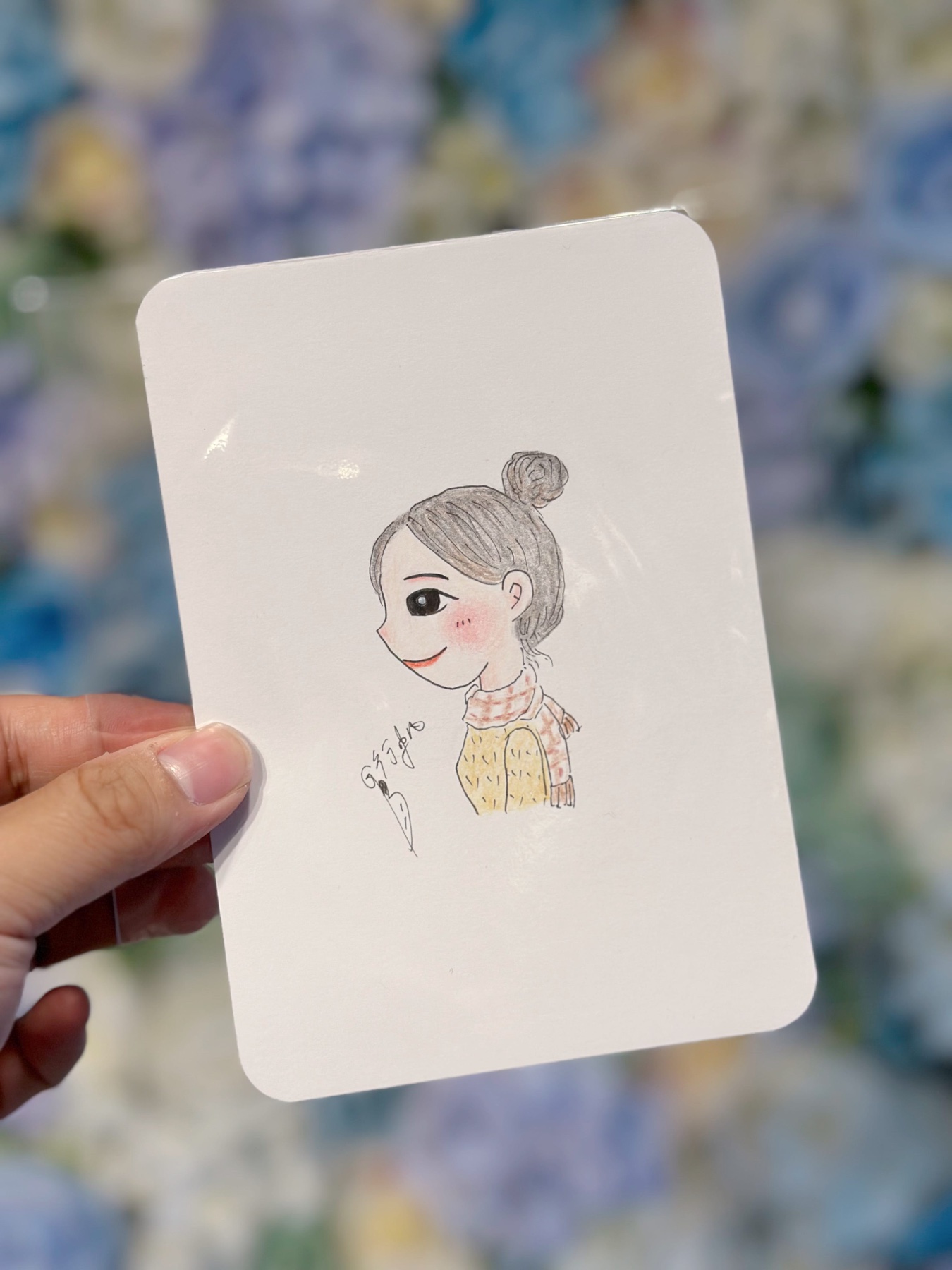 婚禮色鉛筆畫家作品 23