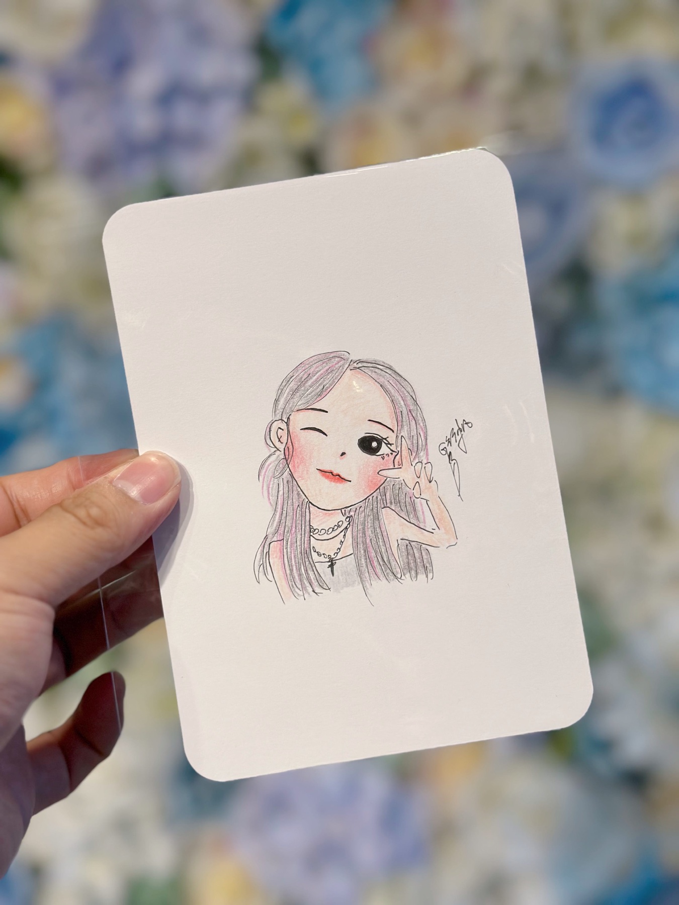 婚禮色鉛筆畫家作品 27