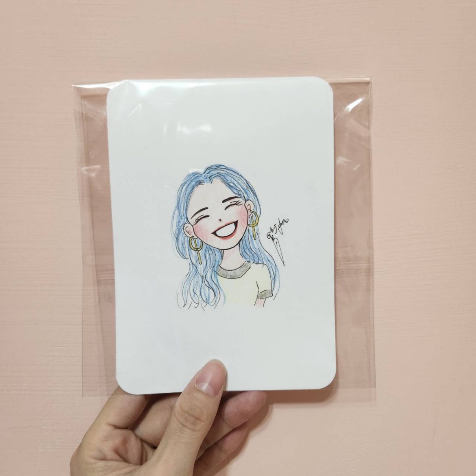 婚禮色鉛筆畫家作品 05