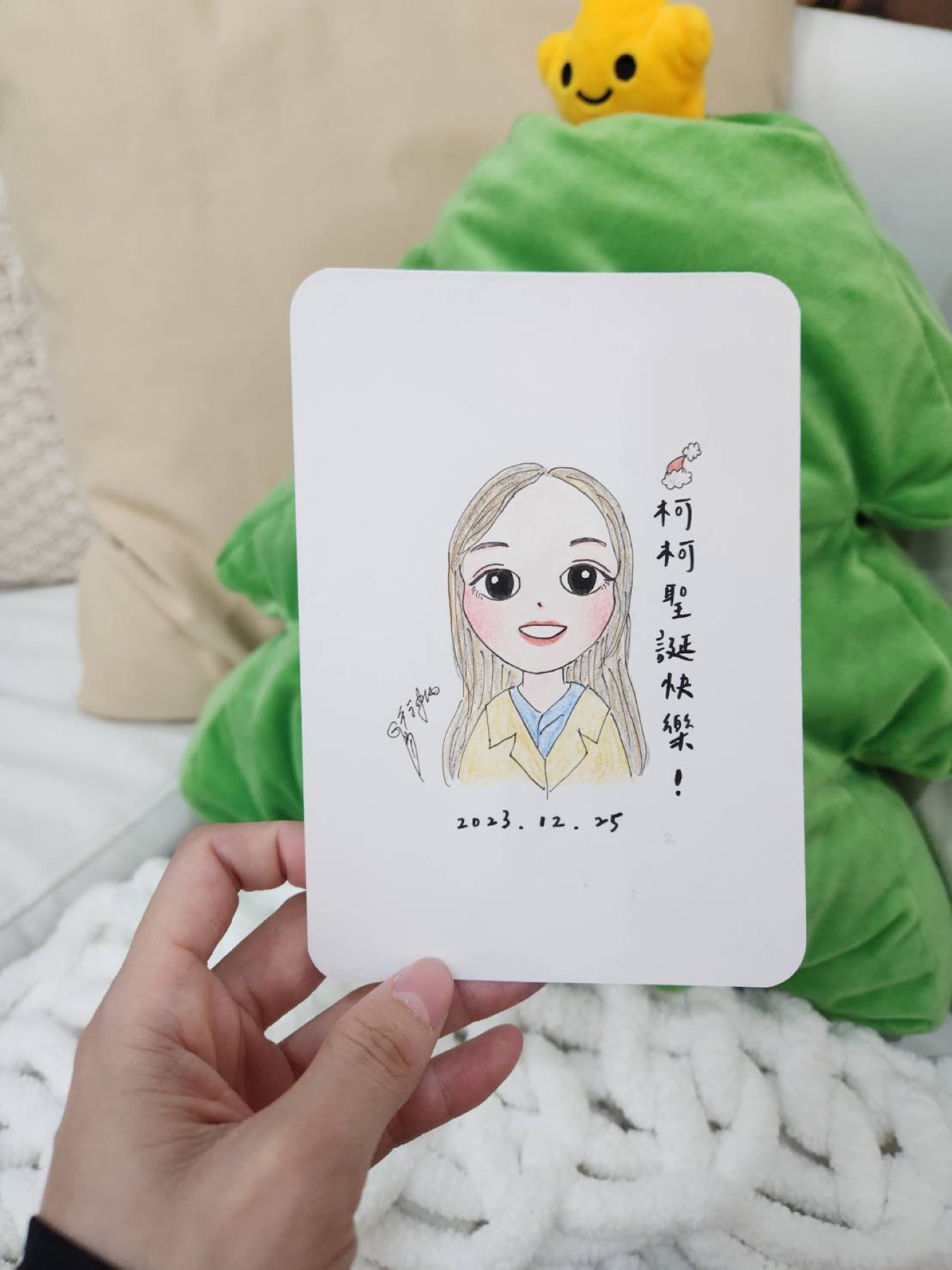 婚禮色鉛筆畫家作品 08
