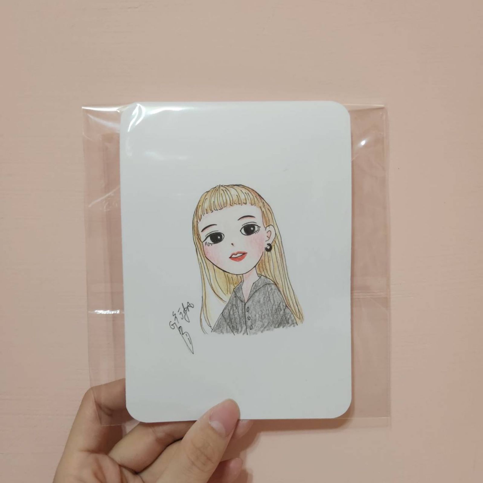 婚禮色鉛筆畫家作品 12
