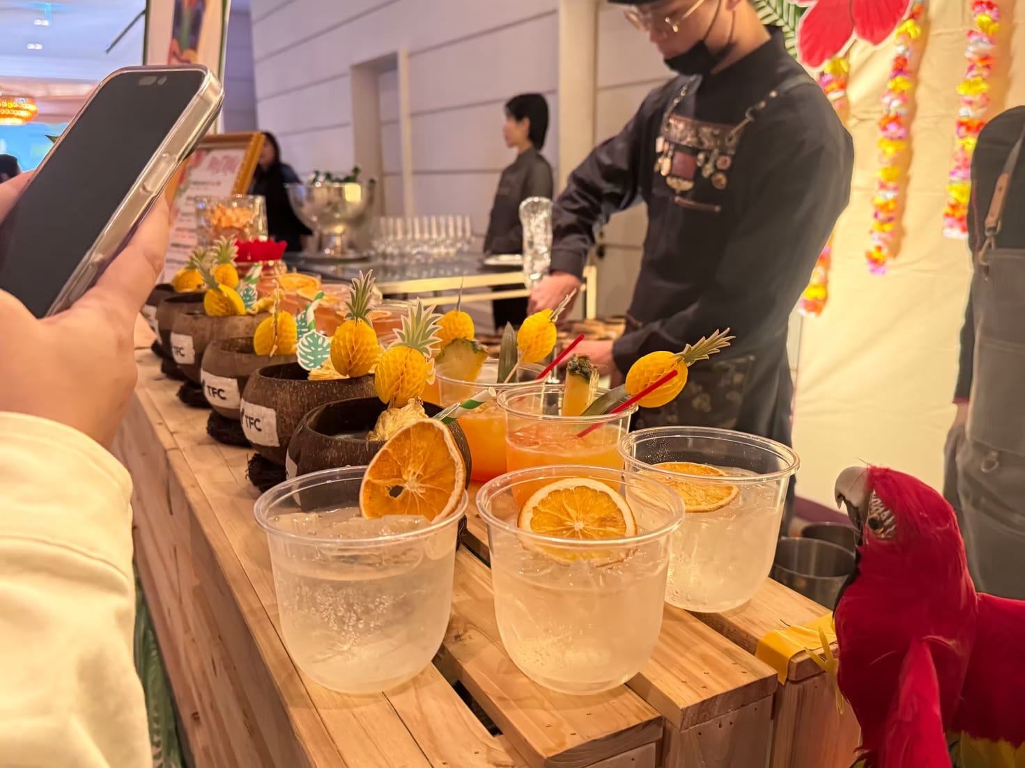 夏威夷 ALOHA主題婚宴調酒吧作品 04