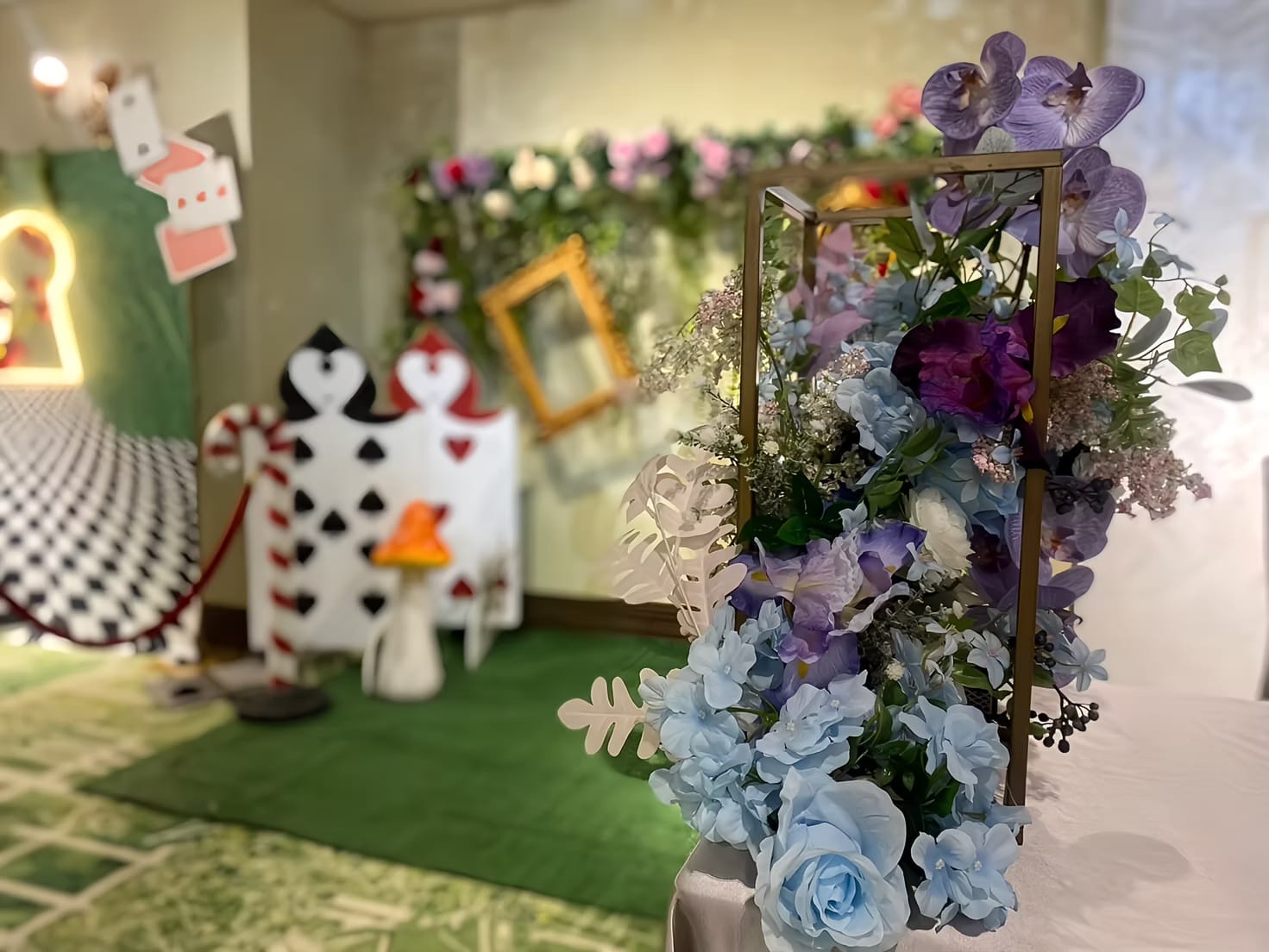 夢遊仙境主題婚宴調酒吧作品 03
