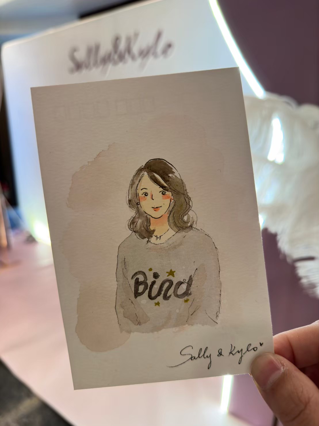 婚禮水彩畫家作品 062